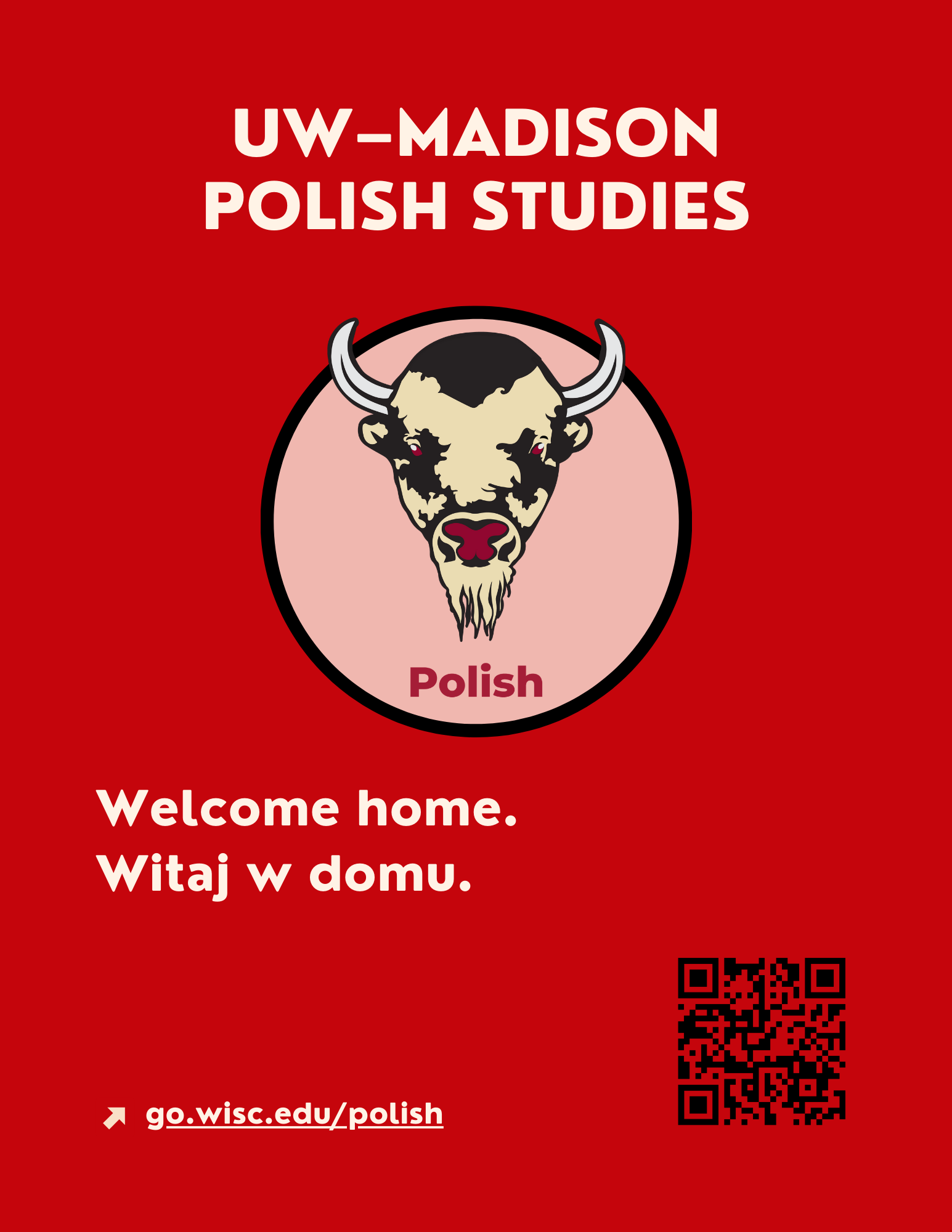 UW–Madison Polish Studies promotional brochure (front page)
