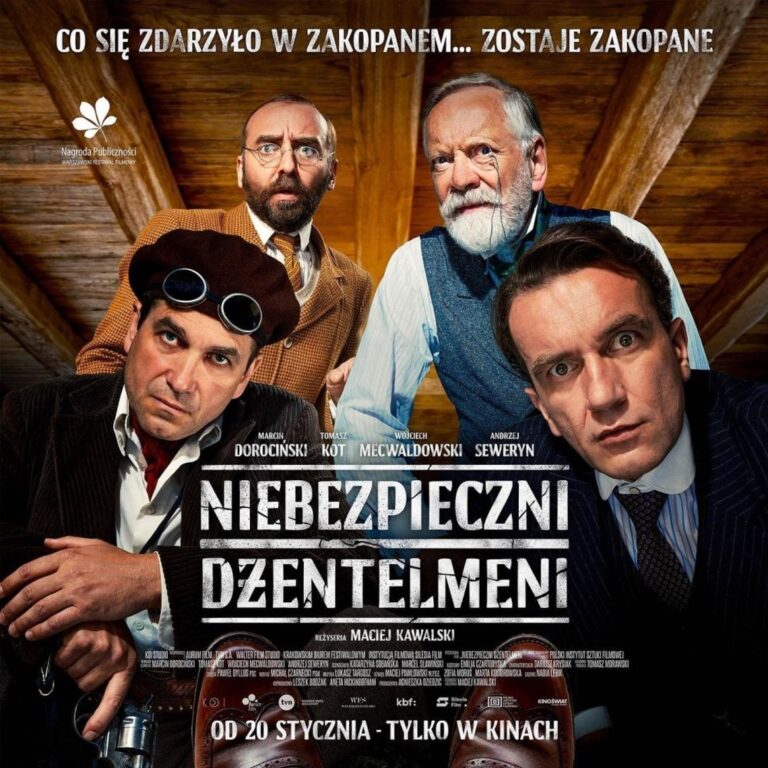 Dangerous Gentlemen poster (2023 Madison Polish Film Festival)
