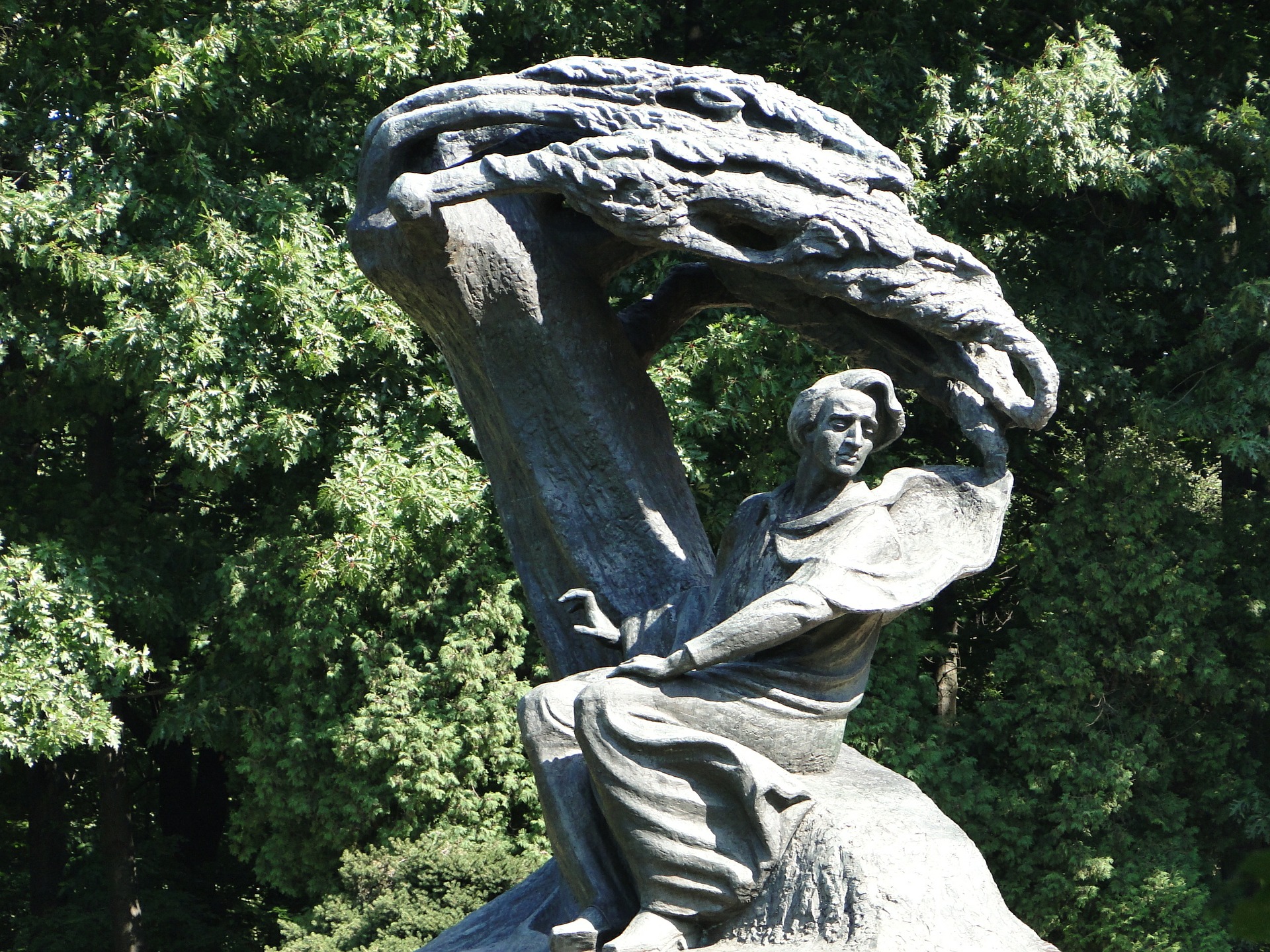frederic-chopin-fryderyk-szopen-warsaw-lazienki-park