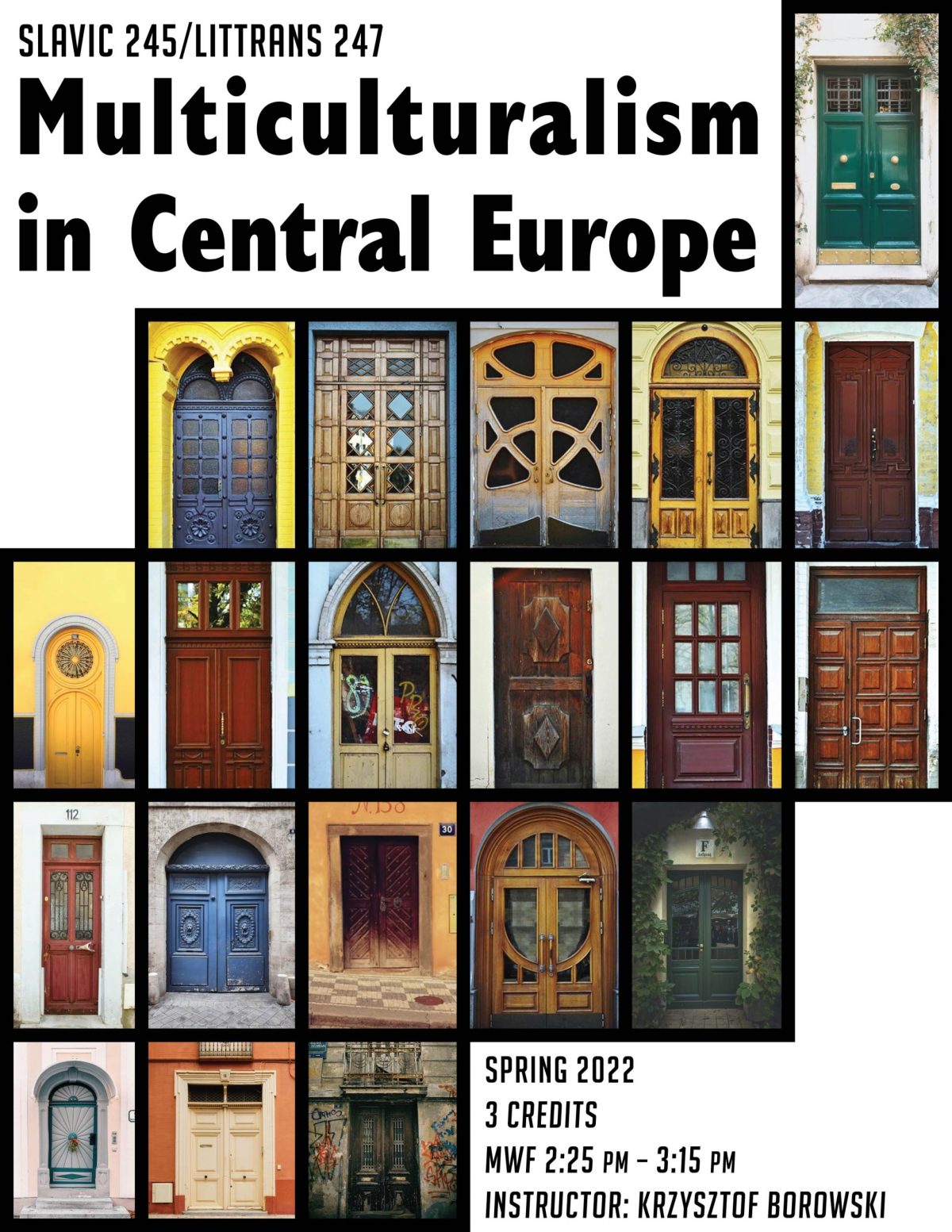 SLAVIC 245 - Multiculturalism in Central Europe