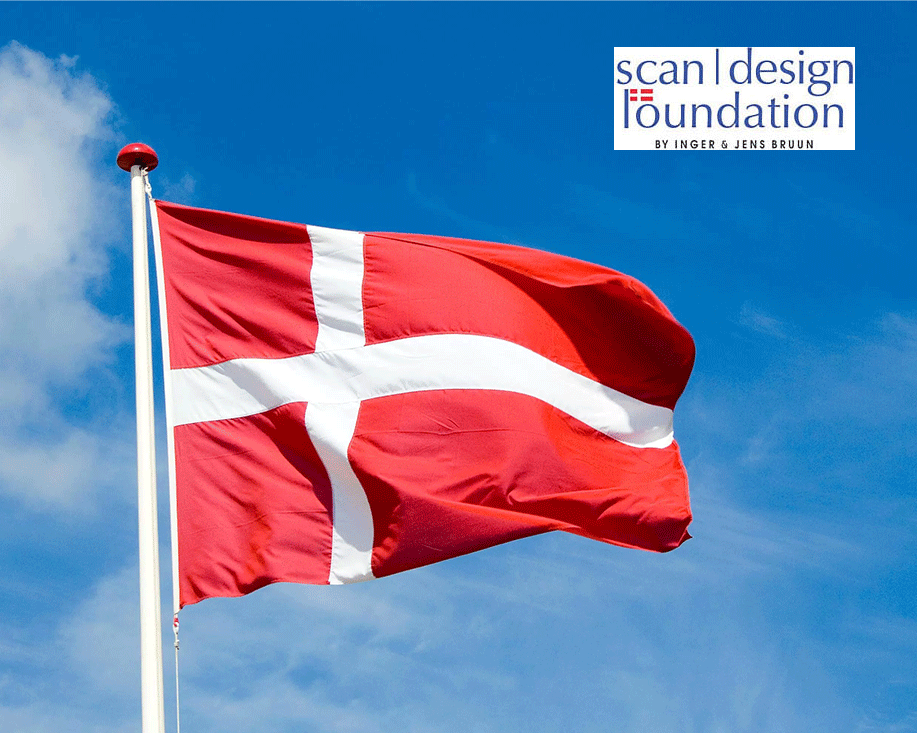 An image of the danish flag. 