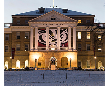 A photo of Bascom Hall. 