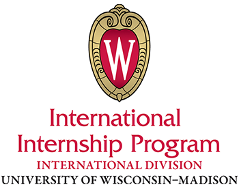 image of the logo for the UW-Madison international internships program