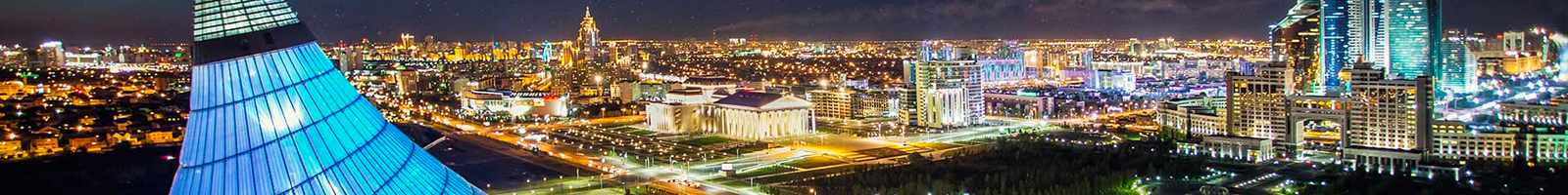 Image of the capital of Kazakhstan, Astana, prominently featuring the Opera House