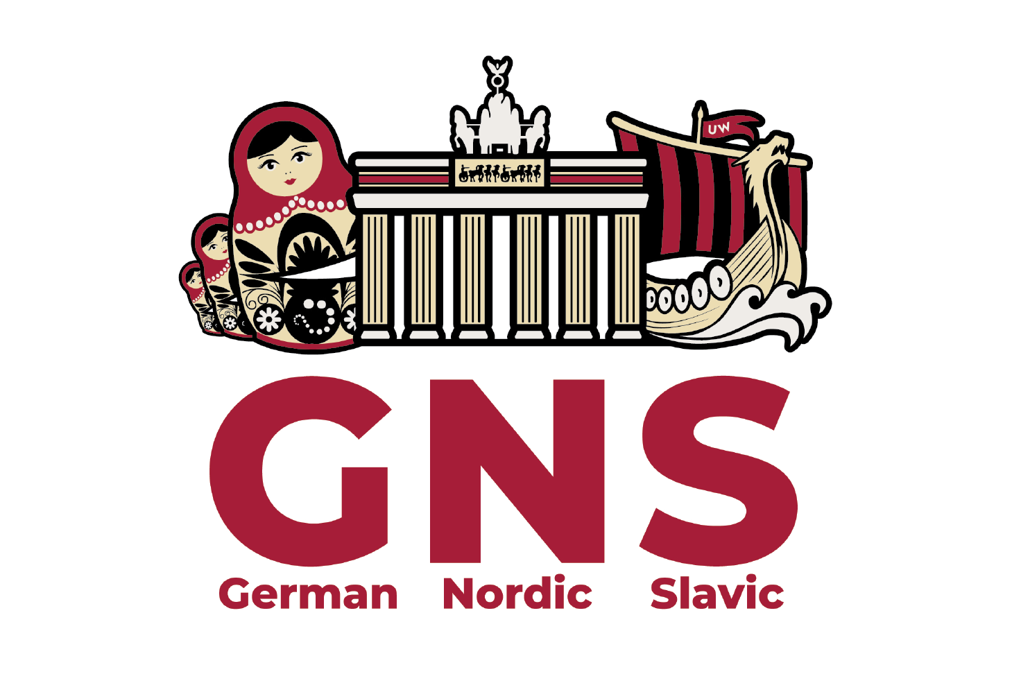 German Nordic and Slavic Logo