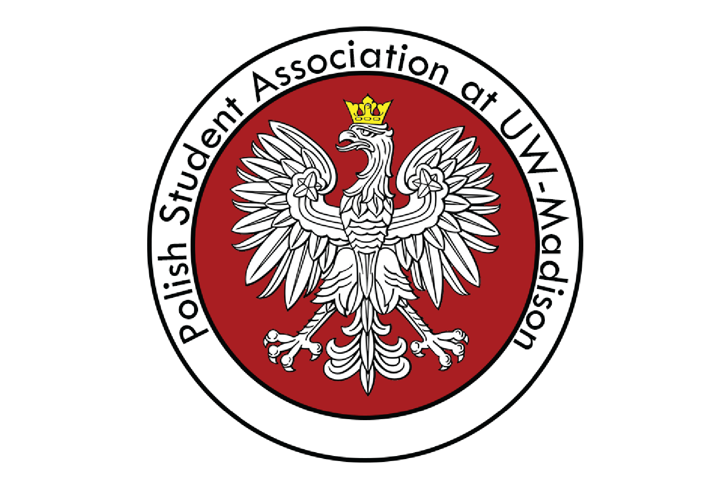 Logo for Polish Student Association at UW-Madison 