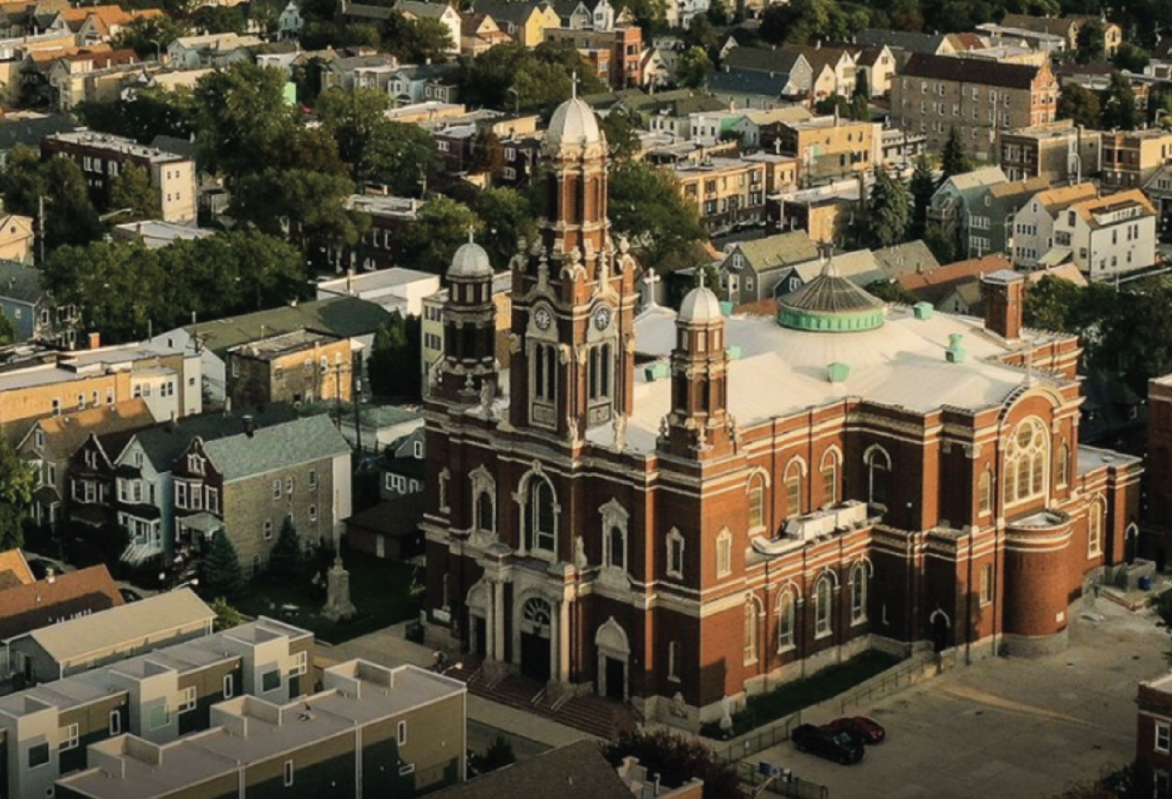 a photo of the Basilica of Saint Hyacinth in Chicago, Illinois