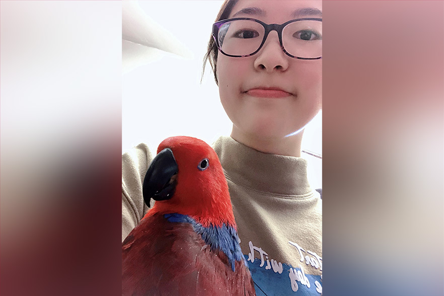 Image of graduated student Maggie Guo