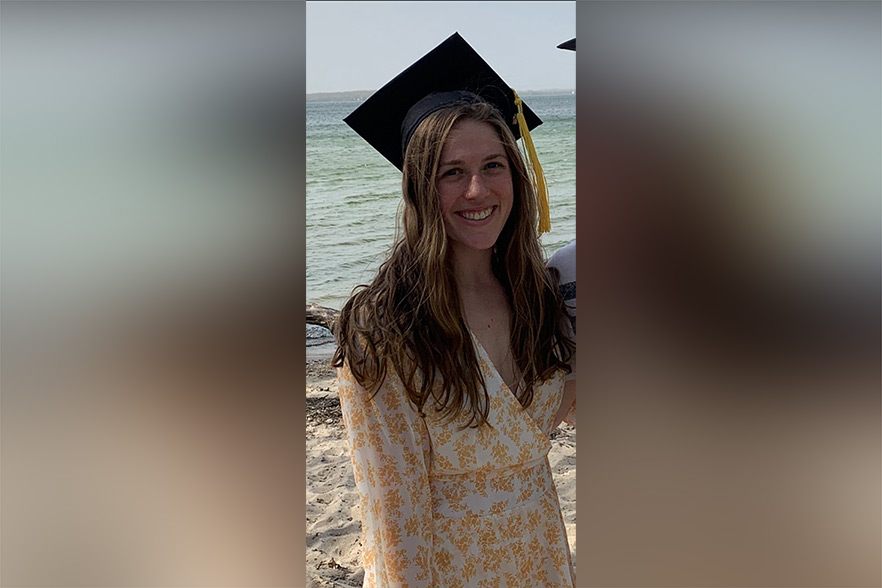Image of graduated student Charlotte Melcher