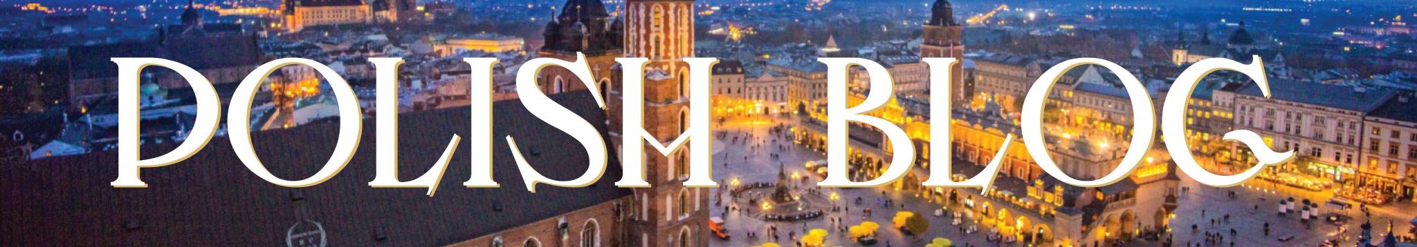 A header image that says "Polish Blog." 